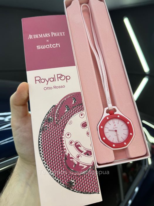 Механічний годинник Audemars Piguet × Swatch Royal Pop Otto Rosso