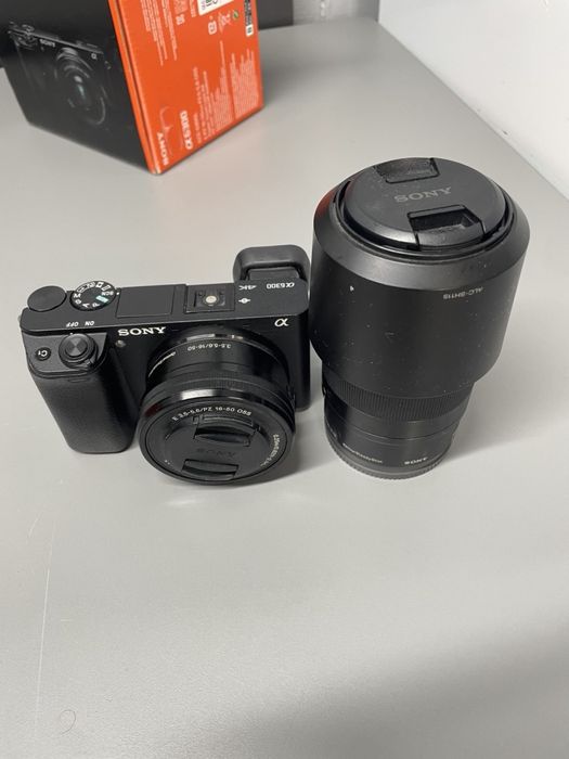 Sony Alpha A6300 + 2 об'єктиви + повний комплект аксесуарів