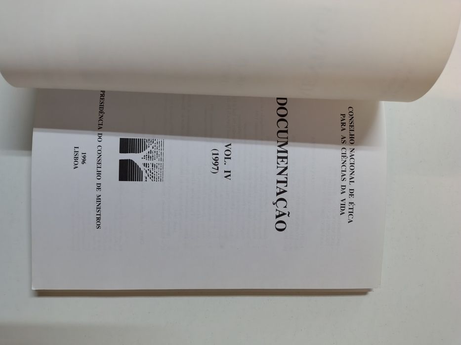 Conselho Nacional de ética para as ciências da vida - Vol. IV