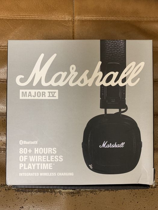 навушники Marshall major IV чорні
