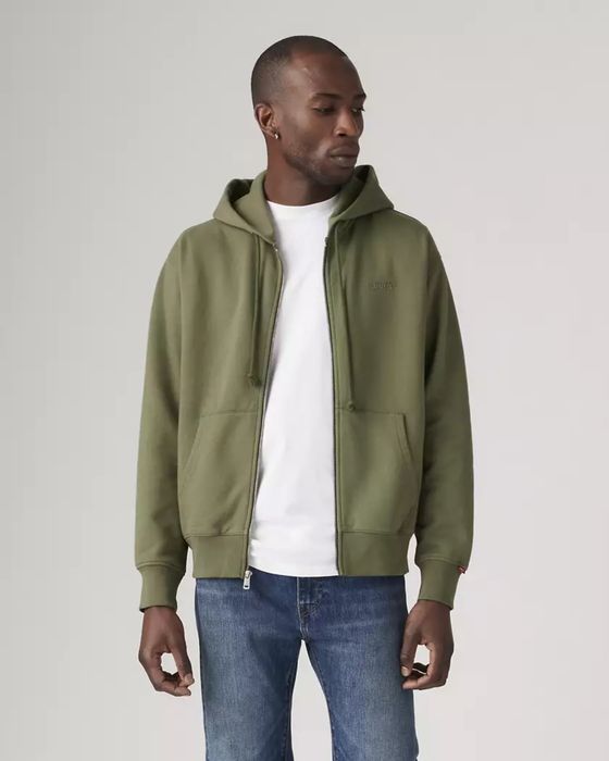 Худі Levis Authentic Full Zip Sweatshirt A92650003 (M-L)Оригінал/худі левіс