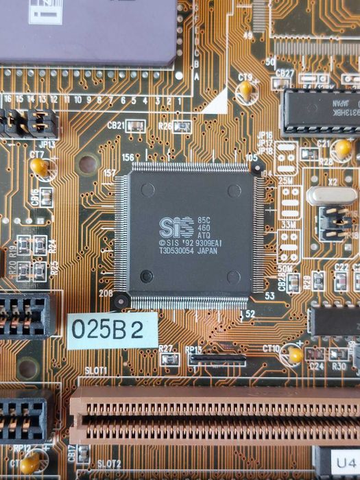 Intel i486 DX 50 + płyta główna SIS 85C460 + 8 MB RAM | Retro PC 486