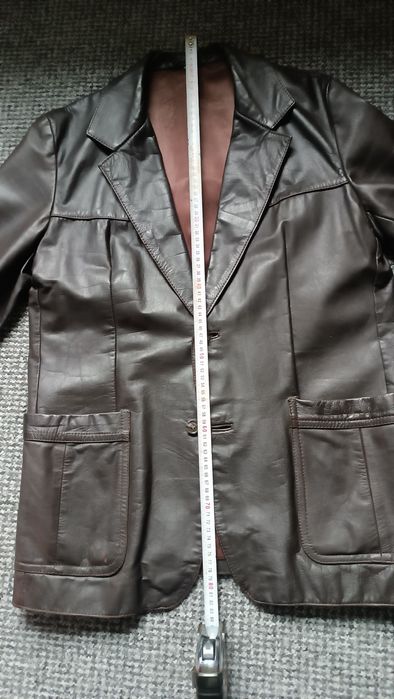 Marynarka męska skórzana