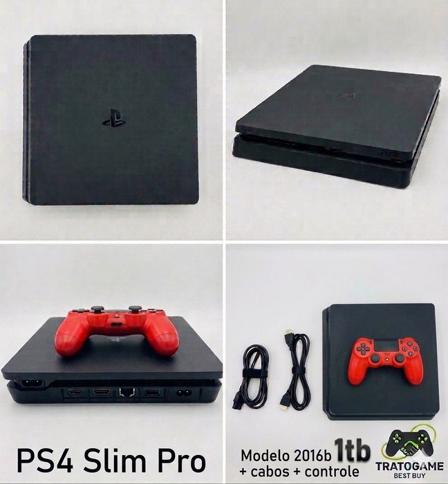 PS4 Slim Pro 1TB mod.2016b completa