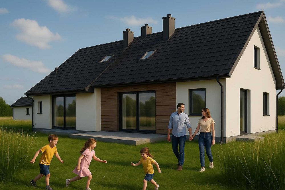 Nowoczesny i Energooszczędny Dom w Przodkowie Idealny dla Rodziny