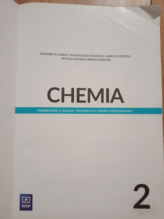 Podręcznik Chemia 2