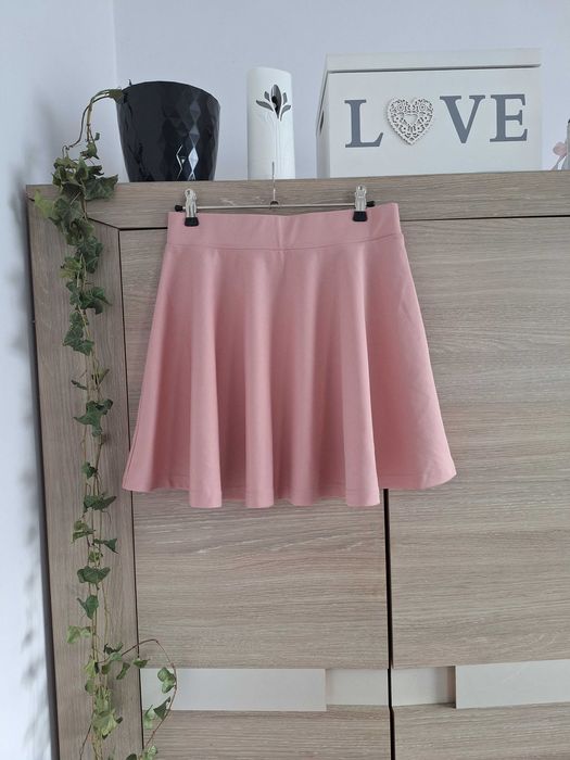 Spódnica pudrowy róż M