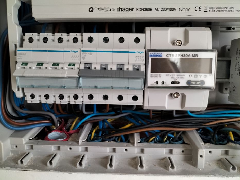 Serviço de eletricidade