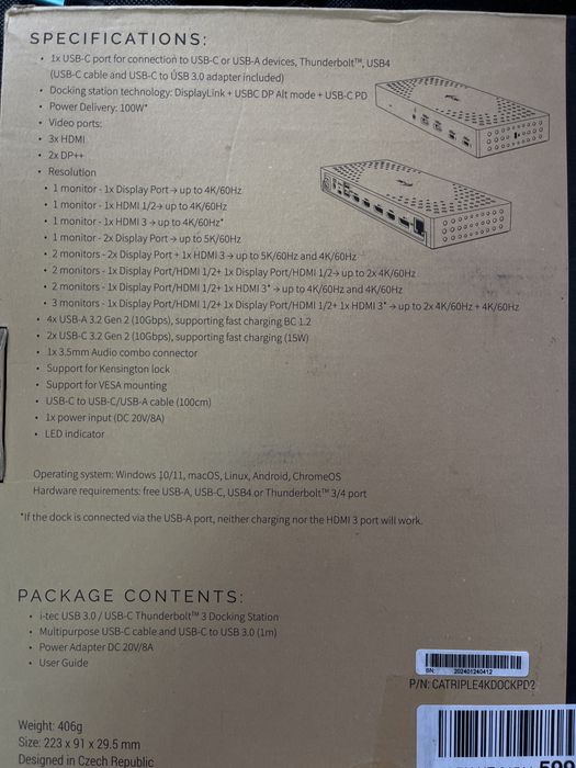 Stacja dokująca I-tec