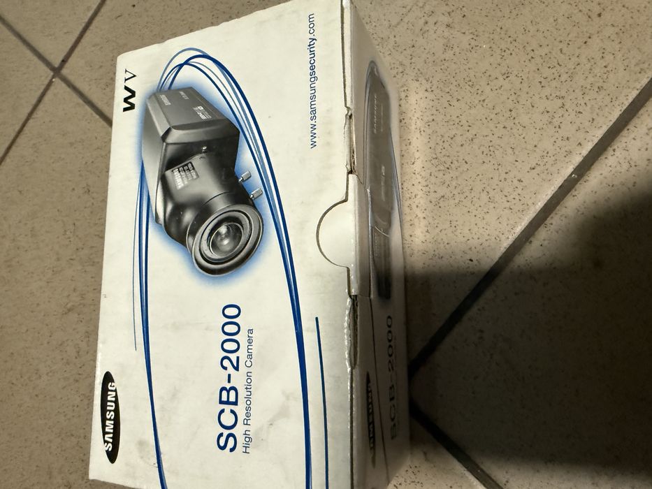 Kamera analogiwa przrmyslowa typu BOX – model Samsung SCB-2000