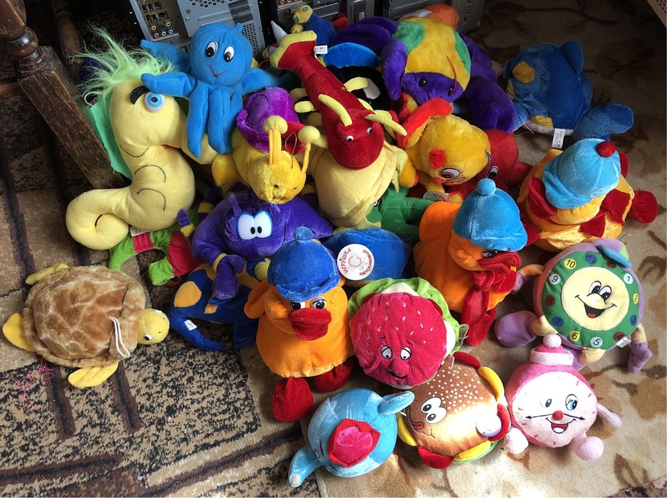 Игрушки мягкие, м’які іграшки