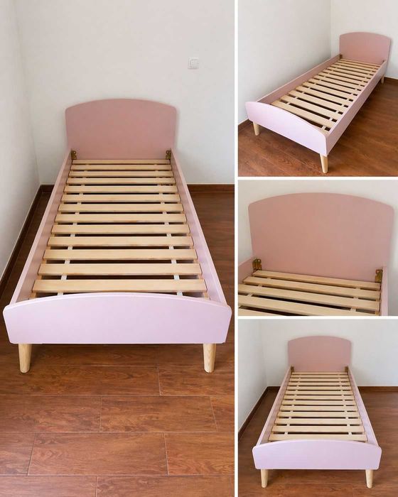 Cama criança rosa