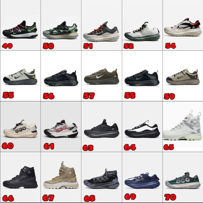 БЕЗ ПЕРЕДПЛАТИ‼️Кросівки Nike ACG Mountain Fly, Fly 2, Antarktik, Mada