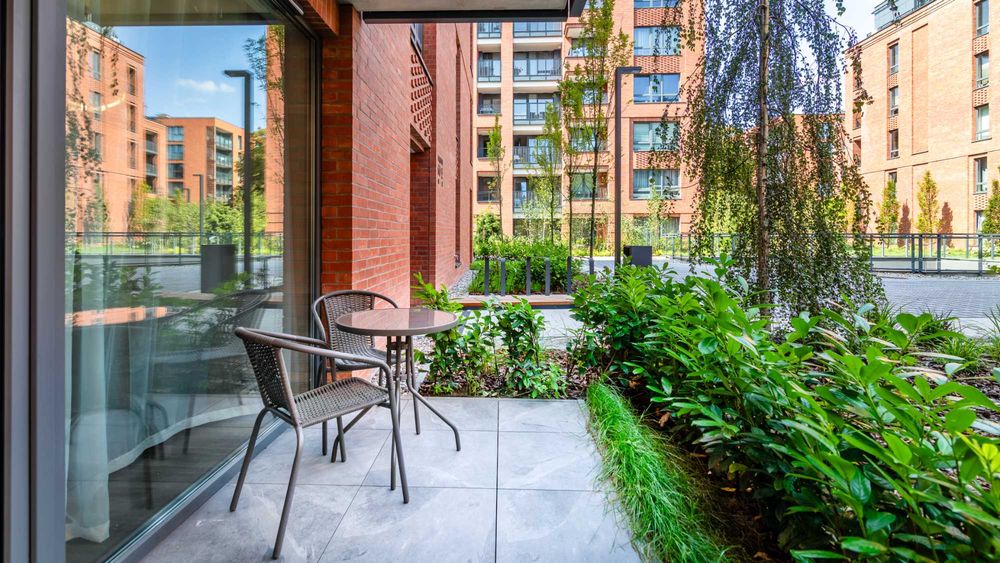 Apartament z ogródkiem, ul. Łąkowa, Osiedle Scala Gdańsk Śródmieście