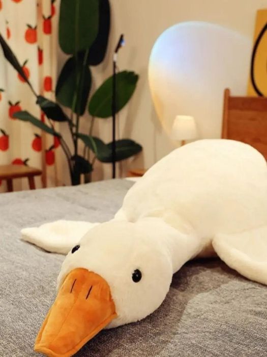 Дитяча м'яка іграшка-подушка Гусь-обнімусь обнимусь Кот батон: 258 грн ...