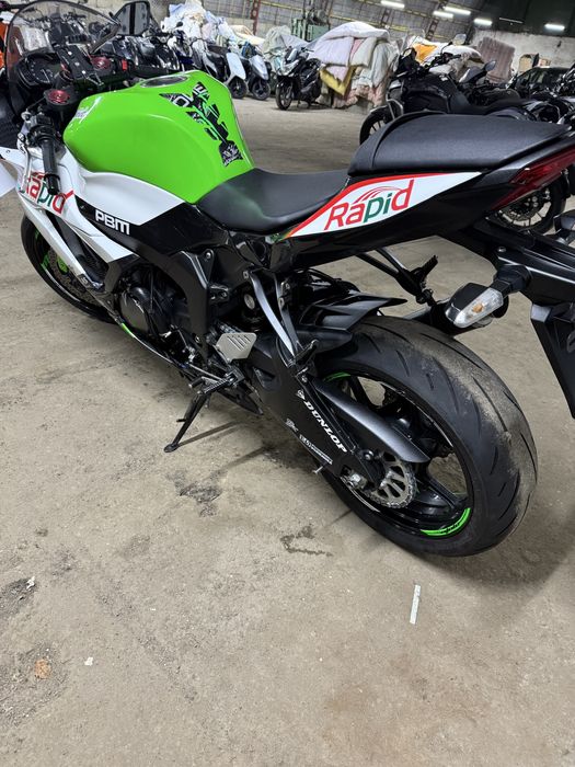 Японський мотоцикл Kawasaki ninja 636 ZX-6R спорт байк 17 тис км!