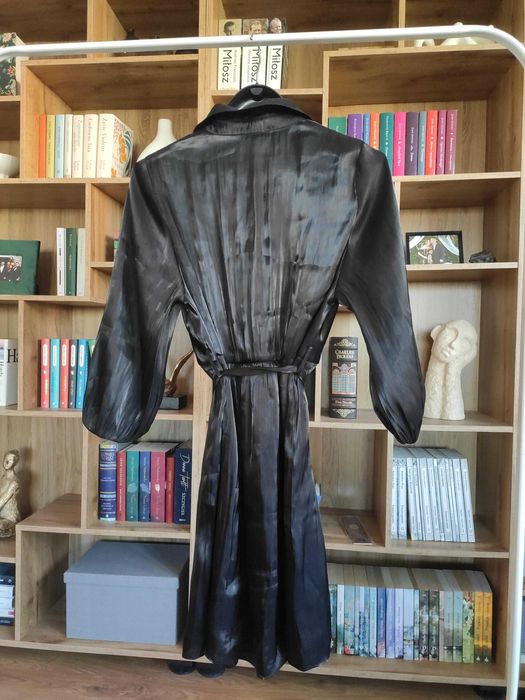 czarna sukienka orsay M L mała czarna elegancka szmijzerka