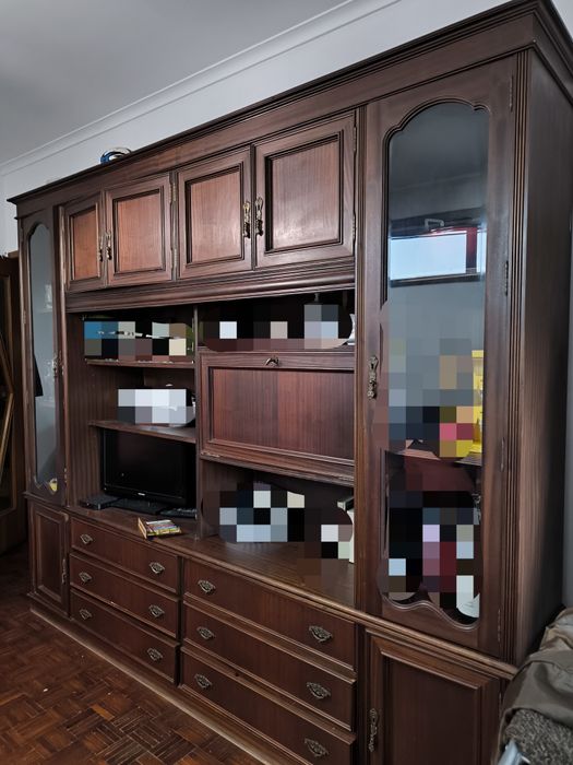 Movel sala estar Jantar completo Madeira
