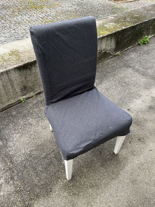 4 cadeiras Ikea cinza