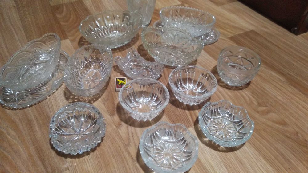 Хрустальные салатницы СССР, ваза