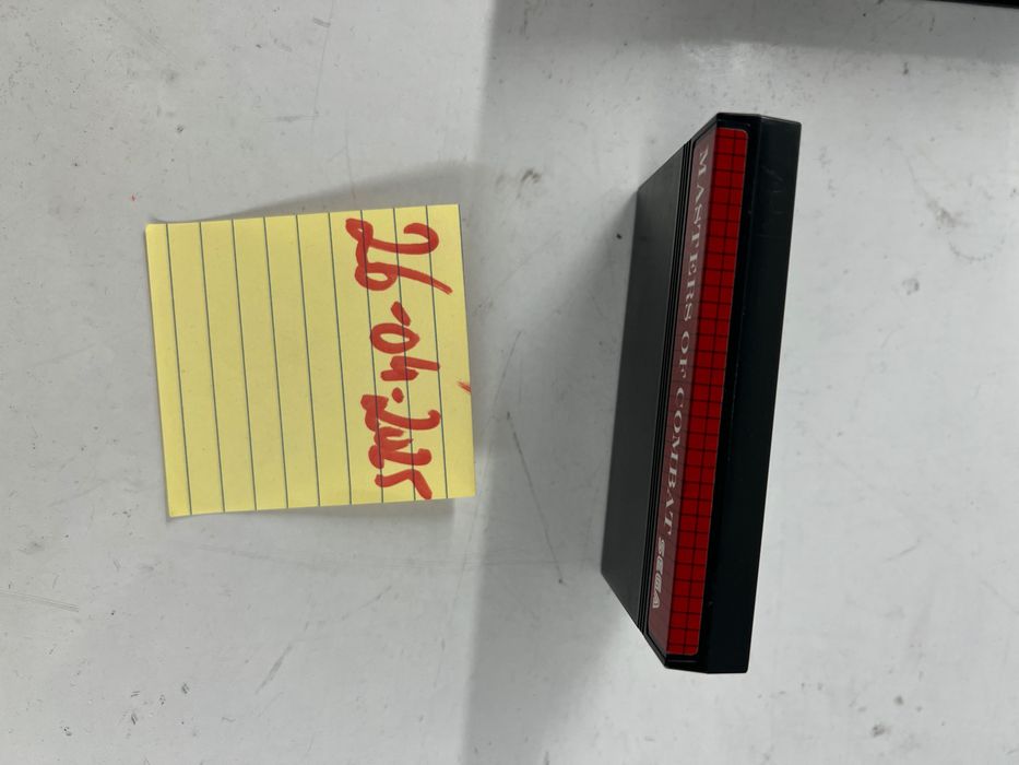 Masters of combat sega master system