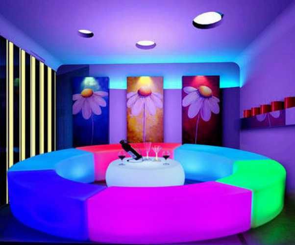 Mobiliario led varios modelos