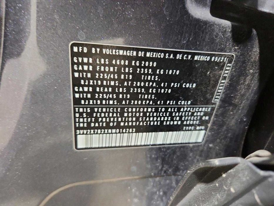 Volkswagen Taos Sel 2022