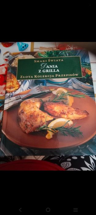 Książka "Dania z grilla"