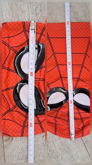 Przebranie, strój Spider-Man- niebieski/ czerwony - rozm 92/98 (100)