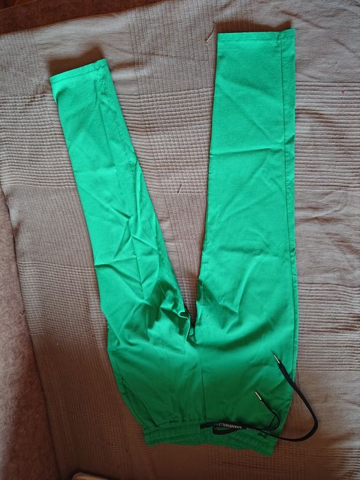 Spodnie damskie zielone