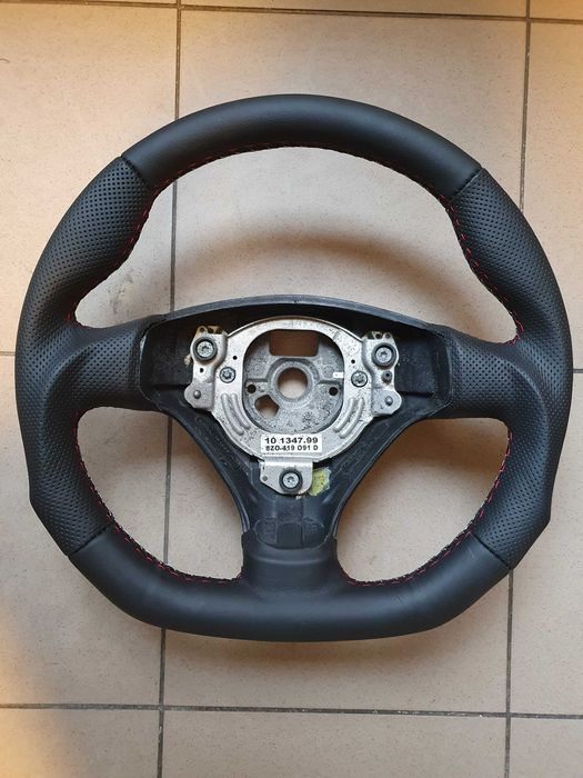 Obszywanie kierownic skórą naturalną Mobilny Serwis