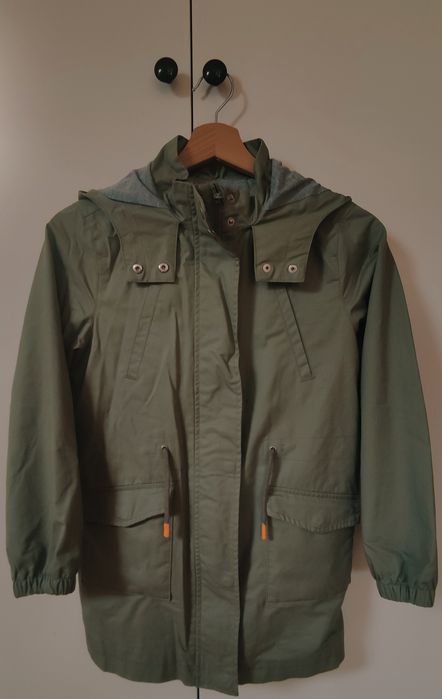 Kurtka płaszcz parka dla dziewczynki r. 140