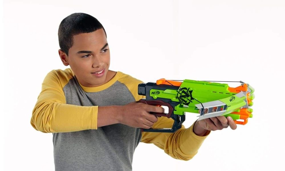 Zestaw zabawek NERF * pistolety * kusze * łuki * super stan jak nowe *
