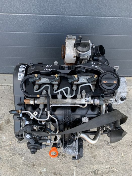 Silnik kompletny Audi VW Passat B7 Seat Skoda 2.0 TDI CFF GWARANCJA