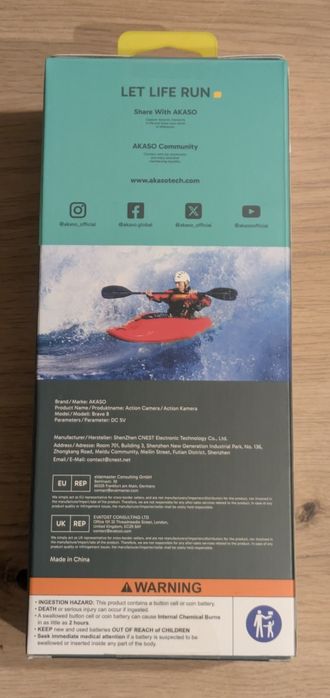 Câmara Akaso Brave 8