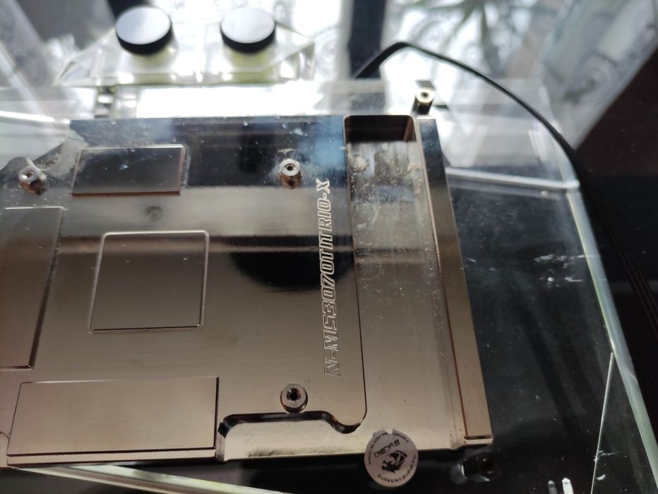 Водоблок  Bykski для відеокарт MSI RTX 3070 (N-MS3070TITRIO-X-BE)