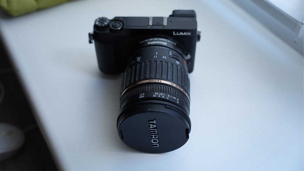 Panasonic Lumix gx80 + обʼєктив Tamron SP AF 17-50mm f/2.8