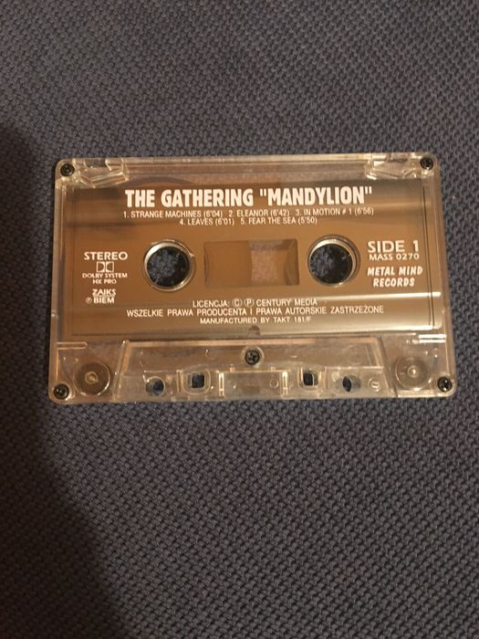The Gathering - Mandylion, kaseta magnetofonowa