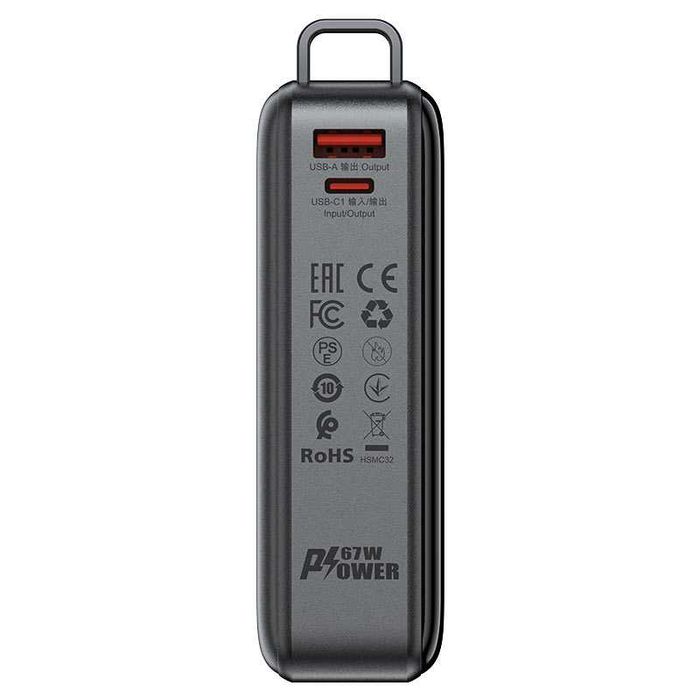 Павербанк ACEFAST M4 20000 mAh 67W для ноутбука та смартфона