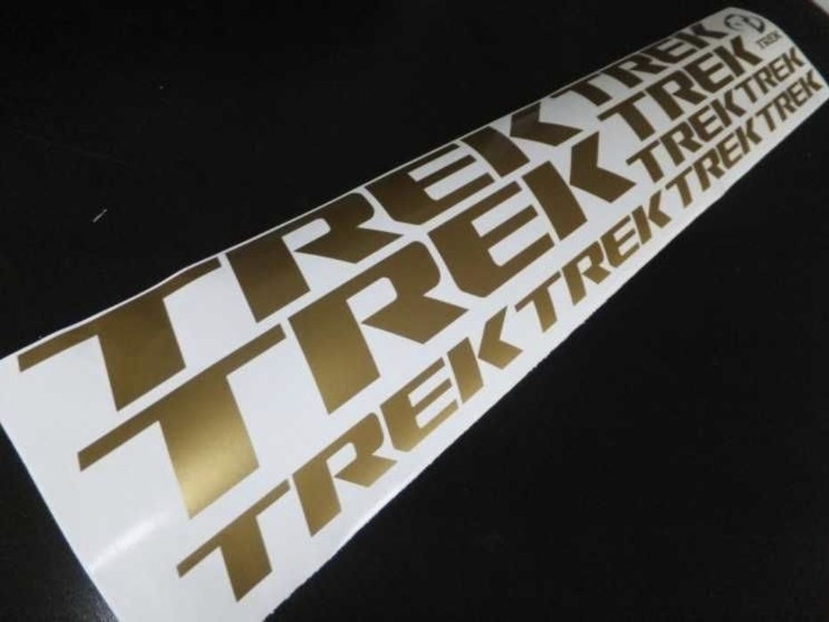 TREK DOURADO kit de autocolantes bike