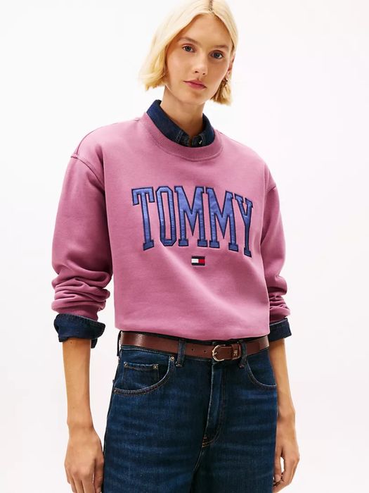 Свитшот на флисе tommy hilfiger