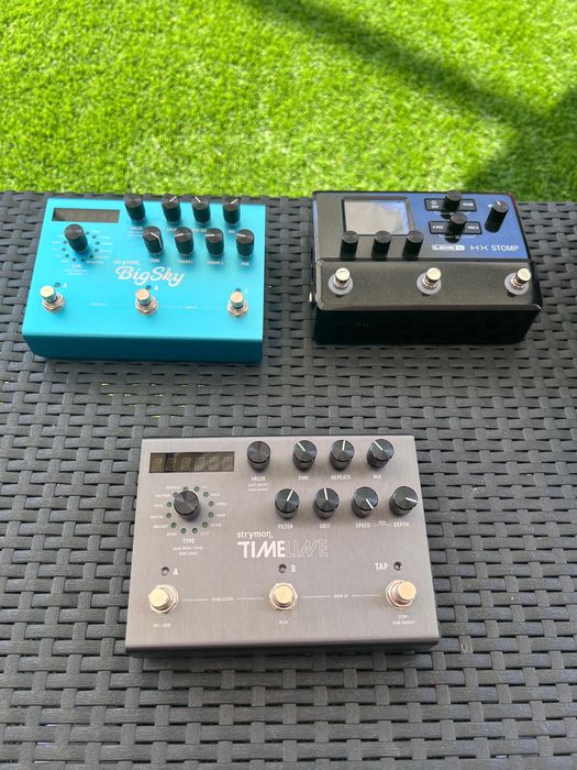 Delay / Reverb  - Strymon (Bluesky, Bigsky, Timeline) UAFX Starlight