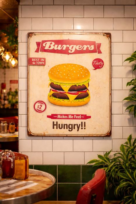 Велика табличка для кафе 40×30