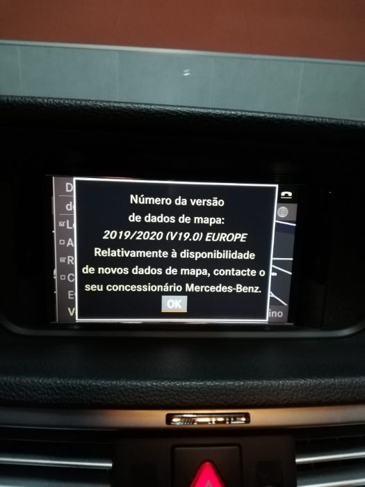 Atualização GPS Mercedes NTG 4.5/4.7 Pendrive + Código Mapas 2022/2023