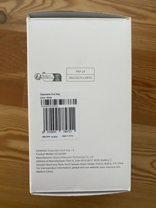 Acessórios Roborock S8 Pro Ultra Novos e Originais