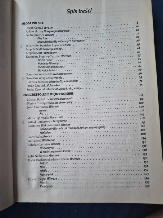 Opracowania lektur i wierszy dla klas III i IV