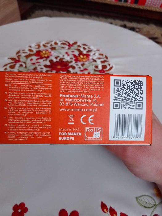 Dekoder DVB-T2 Manta