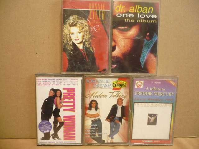 Wyprzedaż kolekcji kaset magnetofonowych.Zestaw nr.4.Zapraszam.37 x MC