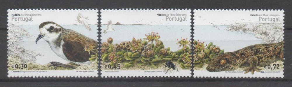 Série Completa 2004 / Madeira - As Ilhas Selvagens. NOVA.