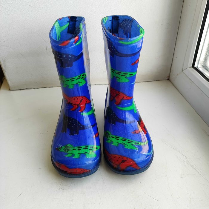 Продам резиновые сапожки для мальчика р.22.